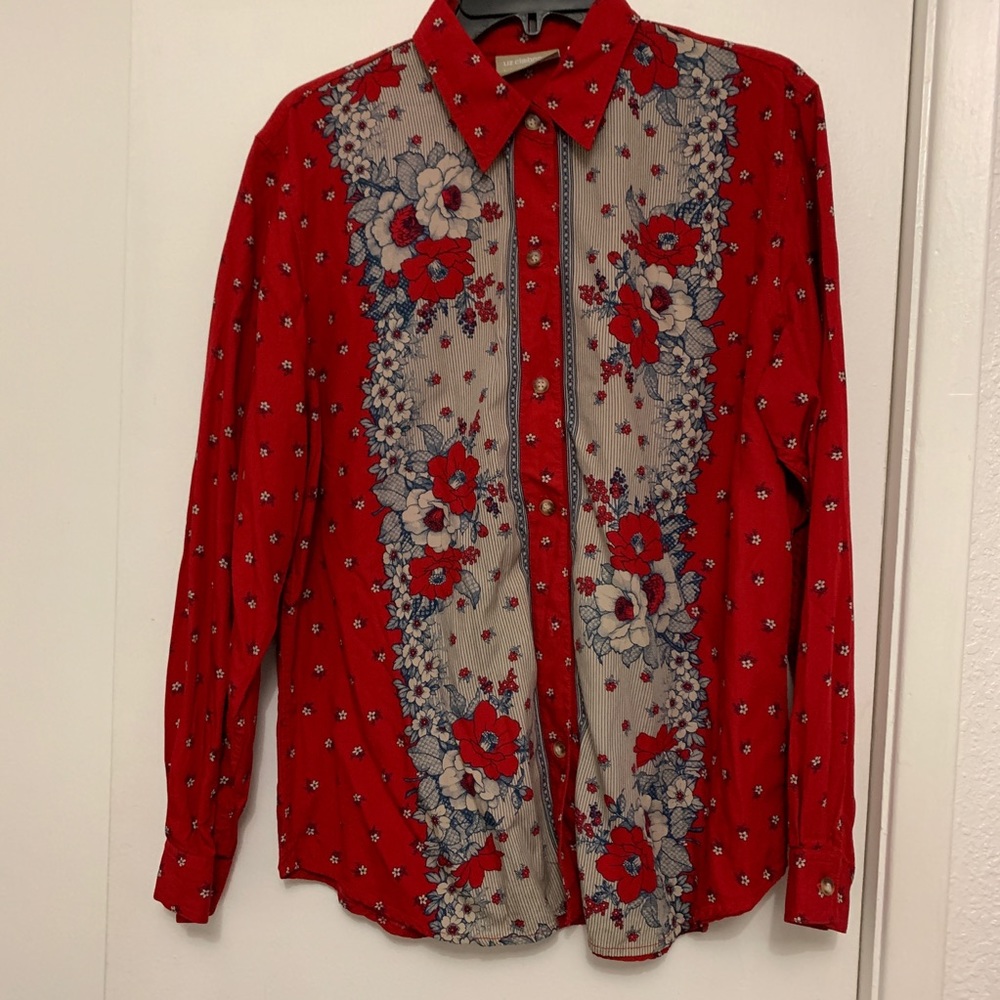 Vintage flower shirt